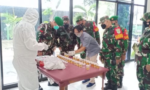 *Cegah Peredaran Gelap Narkoba Kodim 0505/JT Gelar P4GN Semester-II TA.2021*