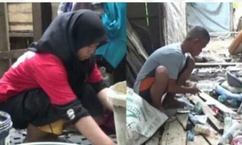 Demi Menyambung Hidup, Dua Anak Yatim Piatu Warga Cikarang Utara Jadi Pemulung