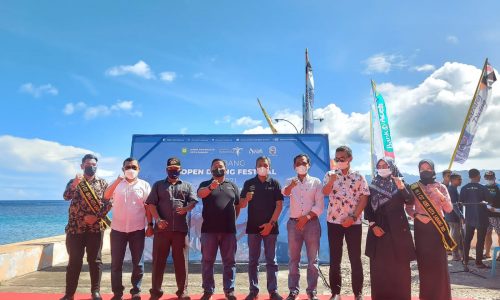 Pangkalan TNI AL Sabang Hadiri Acara Open Diving Festival 2021