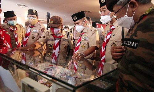 Ketua Kwarnas Sambut Gembira Pelaksanaan Pameran Memorabilia Lintasan Sejarah Pramuka