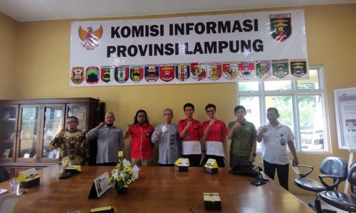 DPC PWRI Lambar Adakan Audiensi Dengan Komisi Informasi Publik Provinsi Lampung
