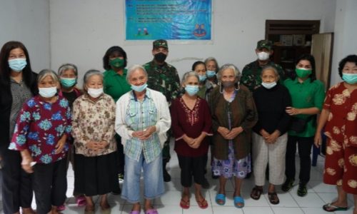 Pangdam XIII/Merdeka Tinjau Serbuan Vaksinasi di Kabupaten Minahasa