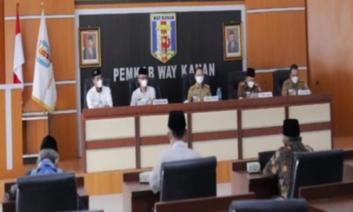 Sekdakab Way Kanan Pimpin Rapat Persiapan Pembinaan Peserta MTQ