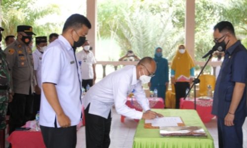 Bupati Way Kanan Hadiri Sertijab Camat Buay Bahuga