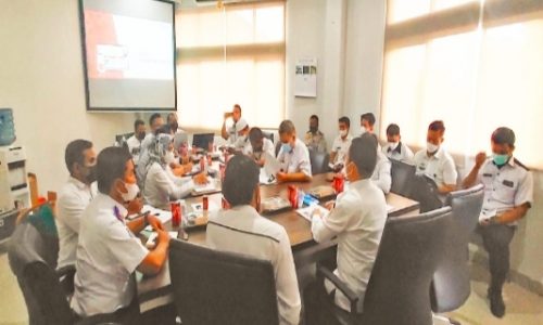 Sekretaris Daerah Kabupaten Way Kanan Pimpin Rakoor Terkait Hak Akses Turunan OSS RBA Bagi Perangkat Daerah Teknis