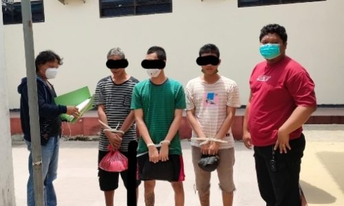 Polsek Tambelang Melakukan Kegiatan Pengiriman Tersangka Titipan Kejaksaan Negeri Kabupaten Bekasi Ke Polres Metro Bekasi