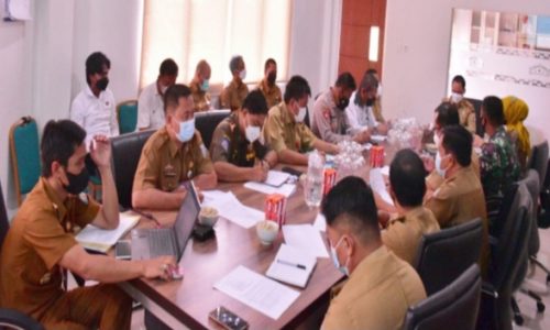 Sekda Way Kanan Pimpin Rapat Persiapan Peringatan Hari Pahlawan Tingkat Kabupaten Way Kanan Tahun 2021