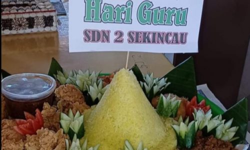 Pringati Hari Guru Nasional Ke – 76 Tahun Dan HUT PGRI Yang Ke – 27 ini Harapan Kepala Sekolah SDN 02 Sekincau