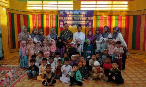 Teladani Ahlak Rasulullah, TK Hang Tuah Lanal Sabang Peringati Maulid Nabi Muhammad SAW