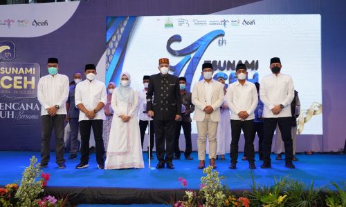Pangdam IM Bersama Forkopimda Aceh Hadiri Peringatan 17 Tahun Tsunami Aceh