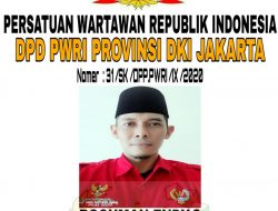 Ketua DPD PWRI DKI Jakarta :Selamat Hari Pers Nasional , Insan Pers Harus Bijak Memberikan Berita Aktual Dan Terpercaya
