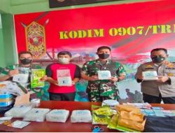 Prajurit Kodam VI/MLW Berhasil Gagalkan Upaya Penyelundupan 8 Kg Sabu-Sabu