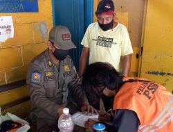 Sebelas Orang Warga Kelurahan Pegangsaan Dua Tidak Bermasker Diberi Sanksi Sosial