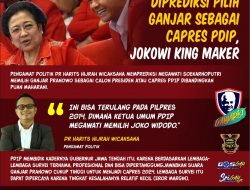 Megawati Diprediksi Pilih Ganjar Sebagai Capres PDIP, Jokowi King Maker