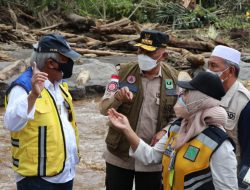 Menteri Basuki Tinjau Penanganan Darurat Gempa Sumatera Barat : Kami Segera Tangani Perbaikan Fasum/Fasos