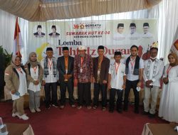 Lomba Tahfiz Sumarak Gerindra Sumatera Barat, di ikuti oleh Kab/Kota Se Sumbar