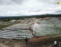 Wujudkan Ketahanan Pangan, Kementerian PUPR Lanjutkan Pembangunan Sejumlah Infrastruktur di Food Estate Humbang Hasundutan