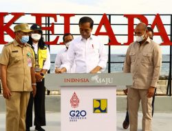 Presiden Jokowi Resmikan Penataan 3 Kawasan di Kota Kupang sebagai Destinasi Wisata Baru di NTT