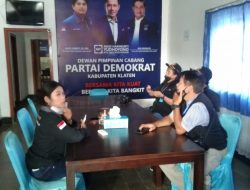 Tim investigasi DPC partai Demokrat sidak ke DPRD kabupaten klaten