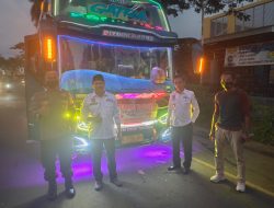 Polsek Cikupa Laksanakan Giat PAM Keberangkatan Silatnas APDESI di GBK Jakarta