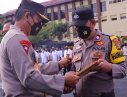 80 Personil Polisi, Diberi Penghargaan Kapolda Lampung