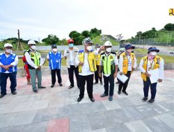Menteri Basuki Tinjau Kesiapan Akhir Infrastruktur Jelang MotoGP Mandalika