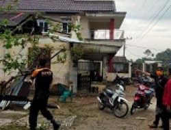 Angin Kencang Terjang 115 Rumah Warga Kabupaten Bangka