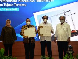 Penyerahan Laporan Hasil Pemeriksaan Tahun 2021, Kementerian PUPR Terus Tindaklanjuti Rekomendasi BPK