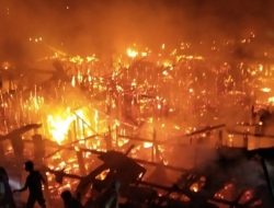 Terjadi kebakaran di Malam pertama puasa