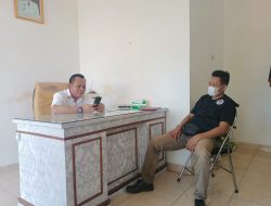 Ketua LSM LIR Didampingi DPD FORJIL Tuba Sambangi Inspektorat