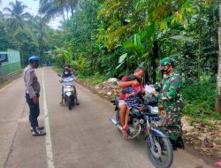Polsek Ciomas Polres Serkot Dan Koramil 0212 Ciomas Gelar Operasi Yustisi