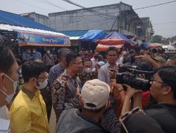 Pengamanan l Kunjungan Wakil Mentri Perindustrian dan Perdagangan di Pasar Lama Serang Banten