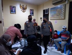 Polsek Kembangan Jakarta Barat Menggelar Maksinasi Covid-19