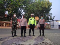 Satuan Samapta Polresta Tangerang melaksanakan kegiatan pengamanan jalur RI 2 di Wilkum Polresta Tangerang.