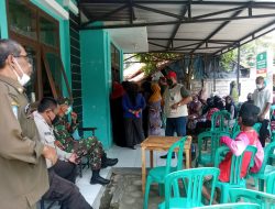 Kepala Desa Sukalaksana Tinjau Langsung Kegiatan Vaksinasi Dosis Ke 2 dan 3 Booster