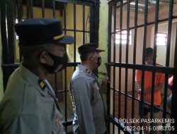 Polsek Pasar Kemis Polresta Tangerang Lakukan Pengecekan Ruang Tahanan