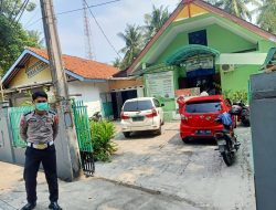 Jajaran Polsek Mauk Polresta Tangerang Giat Pengamanan Gereja di Marga Mulya