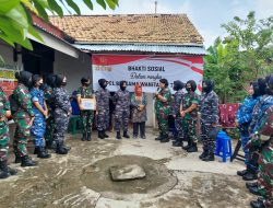 Kowal Lanal Palembang Beserta Gabungan Wanita TNI Gelar Bakti Sosial Ke Panti Jompo Dalam Rangka Apel Gabungan Wanita TNI Tahun 2022