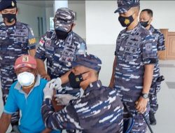 TNI AL Tanjung Balai Asahan Aksi Sosial Berikan Bantuan Kepada Korban Kebakaran Desa Sei Apung Jaya