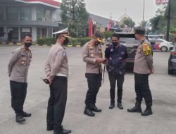 Jelang Mudik, Kapolsek Balaraja Dampingi Kapolresta Tangerang Cek Pos Rest Area 43