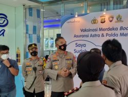 Giat Vaksin Merdeka Booster Presisi Binmas Polda Meti Jaya Bersama PT. Asuransi Astra Buana