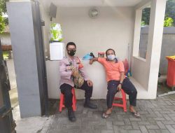 Bhabinkamtibmas Desa Panongan Melaksanakan Sambang Dialogis Sampaikan Pesan Kamtibmas