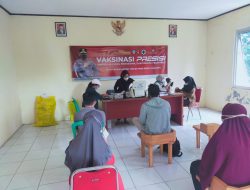 Polsek Panongan Kejar Target Vaksin Booster Agar Warga Miliki Kekebalan Menjelang Mudik Lebaran