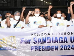 Sandi Muda Solid Cirebon, Gelar Deklarasi Dukung Sandiaga Uno Capres 2024