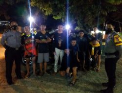 Antisipasi Gangguan Kejahatan Malam Polsek Baros Polres Serang Kota Lakukan Patroli Malam