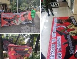 Astaqfirullahalazim, Ada Spanduk Bernada ujaran Kebencian Diduga Serang Panglima TNI