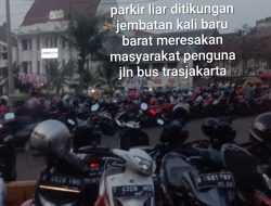 Instansi Berwenang Dishub Maupun Satpol PP Tak Bernyali Untuk Melakukan Pembersihan Terhadap Kesemerautan yang Berlokasi di Jembatan Kali Baru Barat