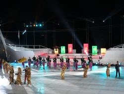 Komandan Lanal Palembang Hadiri Acara Opening Ceremony Fornas Ke VI Sumsel Tahun 2022