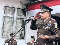 Peringati Hari HBA Ke 62, Kajari Sawahlunto Dr. Abdul Mubin Sampaikan Amanat Jaksa Agung R I, Keadilan Adanya Dalam Hati Nurani.