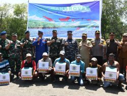 Lantamal I Ikuti Penanaman Mangrove Serentak Oleh Kasal